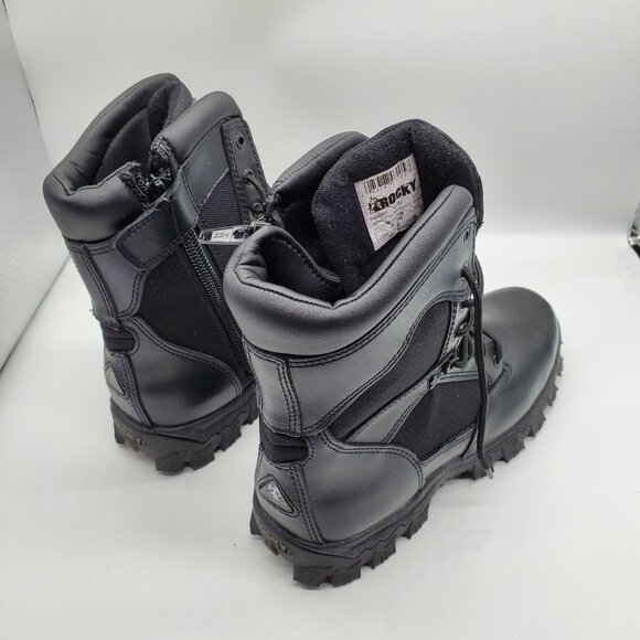 Rocky Men's Alpha Force 8" Zipper Military and Tactical Boot | 10W | NWOB - Picture 3 of 8